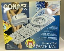 ConairThe Ultimate Full Body Thermal Spa Bath Mat Back & Foot Massagers Jacuzzi