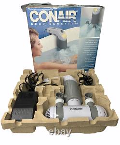 Conair Body Benefits BTS2 Deluxe Hydro Bath Spa Tub Jet Massager with Mood Light