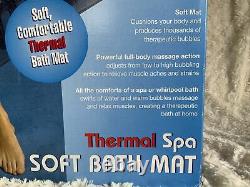 Conair Body Benefits Powerful Full Body Massager Thermal Spa Soft Bath Mat