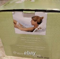 Conair Body Thermal Spa Bath Mat. Neck Foot, vibrating Massage. Control. NEW