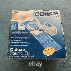 Conair Deluxe Thermal Spa MBTS4 Soft Cushion Thermal Bath Spa NIB NEW