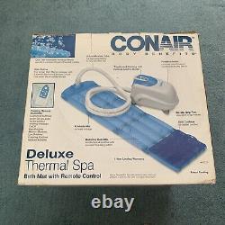 Conair Deluxe Thermal Spa MBTS4 Soft Cushion Thermal Bath Spa NIB NEW