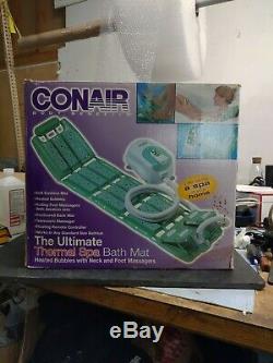 Conair MBTS4SRR The Ultimate Full Body Thermal Spa Bath Mat Back&Foot Massagers