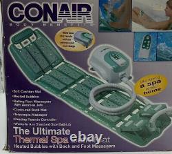 Conair MBTS4SRR The Ultimate Full Body Thermal Spa Bath Mat Back&Foot Massagers