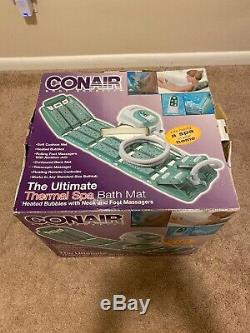 Conair MBTS4SR The Ultimate Full Body Thermal Spa Bath Mat Withfoot Massagers NEW