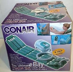 Conair MBTS4SR The Ultimate Full Body Thermal Spa Bath Mat withBack&Foot Massagers