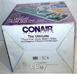 Conair MBTS4SR The Ultimate Full Body Thermal Spa Bath Mat withBack&Foot Massagers