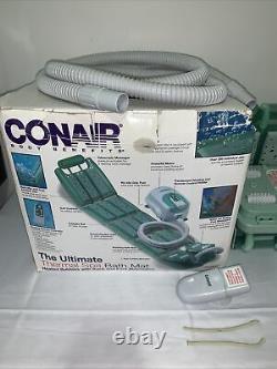 Conair The Ultimate Full Body Thermal Spa Bath Mat withBack&Foot Massagers unused