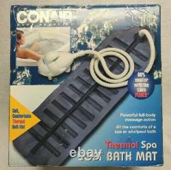 Conair Thermal Spa Soft Bath Mat MBTS2N Powerful Full Body Massage Action