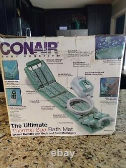 Conair Ultimate Thermal Spa Bath Mat withRemote Control NIB