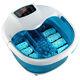 Costway Foot Spa Bath Tub Withheat And Bubbles And Electric Massage Rollers