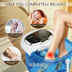 Costway Portable Foot Spa Bath Motorized Massager Electric Feet Salon Tub