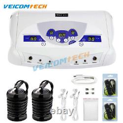 Detox Foot Bath Dual Ionic Cell Relax Spa Massager Machine LCD MP3 Music Player
