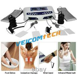 Detoxification Foot Spa Machine 5 Modes Professional Foot Bath LCD Belts Straps