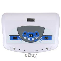 Dual Ion Cell Detox Ionic Foot Bath Spa Cleanse Machine with LCD & Infrared