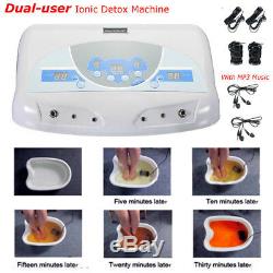 Dual Ion Cell Detox Ionic Foot Bath Spa Cleanse Machine with LCD & Infrared AU