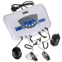 Dual Ion Cell Detox Ionic Foot Bath Spa Cleanse Machine with LCD & Infrared AU