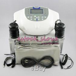 Dual Ion Detox Foot Bath Ionic Cleanse Spa Machine+Infrared Ray Belts 110-240V