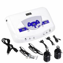 Dual Ionic Cell Detox Foot Bath Spa Machine Home Relax LCD with Mp3