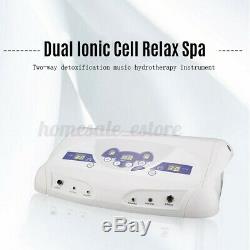 Dual Ionic Cell Detox Foot Bath Spa Machine Home Relax LCD with Mp3 Music Player