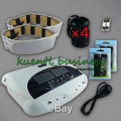 Dual Ionic Detox Foot Bath Spa Chi Cleanse System with Far Infrared Ray Belts