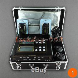 Dual Ionic Foot Detox Spa Bath LCD Machine & 2 Fir Belts 5 Modes & 2 Arrays