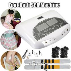 Dual User Foot Bath Ionic Detox Spa Machine Home Relax Cleanse Digital LCD Cell