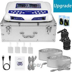 Dual User Ion Foot Bath Spa Machine Ionic Detox Cleanse Machine with Infrared belt