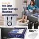 Dual User Ionic Detox Foot Bath Spa Ion Cleanse Machine System With Belt Patch