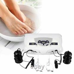 Dual User Ionic Ion Detox Foot Bath Spa Machine Cell Cleanse MP3 & Earphones
