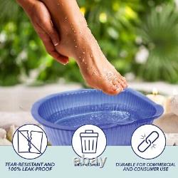 Durable Disposable Pedicure Liners for Foot Soaks Compatible with Most Basins