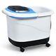 Durable Portable Blue Foot Spa Bath Motorized Massager Withshower