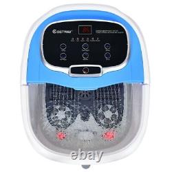 Durable Portable Blue Foot Spa Bath Motorized Massager withShower