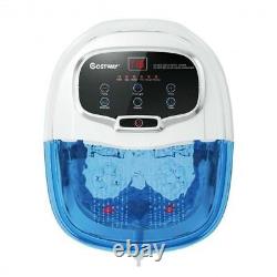 Durable Portable Foot Spa Bath Motorized Massager withShower-Blue and Withe