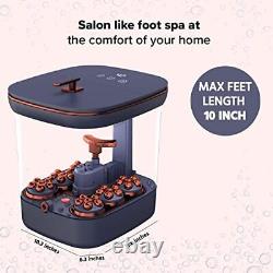 EILISON 3D Foot Spa Bath Massager withHeat, Water Shower Adjustable in Angles