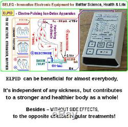 ELPID Electro-Pulse Ion Detox Integrative healing Machine aqua foot sitz bath