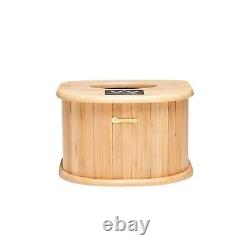 EVERJOY Portable Low EMF FAR Infrared Foot Sauna without Water, Portable Foot