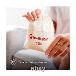 EVERJOY Portable Low EMF FAR Infrared Foot Sauna without Water, Portable Foot