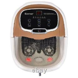 Electric Foot Spa Portable Bath Motorized Massager Feet Salon Tub with Shower