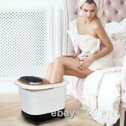 Electric Foot Spa Portable Bath Motorized Massager Feet Salon Tub with Shower