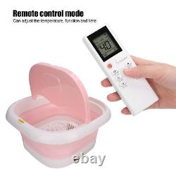 Electric Footbath Massager Bubble Massage For Foot Spa Home Use Red Light LKE