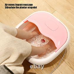 Electric Footbath Massager Bubble Massage For Foot Spa Home Use Red Light LKE