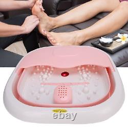 Electric Footbath Massager Bubble Massage For Foot Spa Home Use Red Light LKE