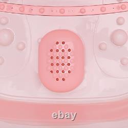 Electric Footbath Massager Bubble Massage For Foot Spa Home Use Red Light LKE