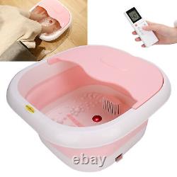 Electric Footbath Massager Bubble Massage For Foot Spa Home Use Red Light LKE