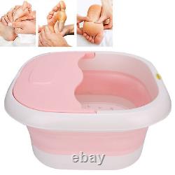 Electric Footbath Massager Bubble Massage For Foot Spa Home Use Red Light LKE