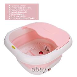 Electric Footbath Massager Bubble Massage For Foot Spa Home Use Red Light LKE