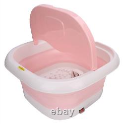 Electric Footbath Massager Bubble Massage For Foot Spa Home Use Red Light YAN