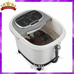 FOOT SPA MASSAGER Bath Heat Automatic Massaging Rollers Pedicure H&B LUXURIES