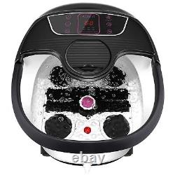 FOOT SPA Massage Bath Heated Vibrating Adjustable Temp Timer Foot Pain Relief